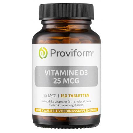 Vitamine D3 25mcg (1000IE) van Proviform