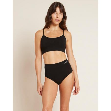 Menstruatieondergoed tailleslip zwart licht/norm L van Boody