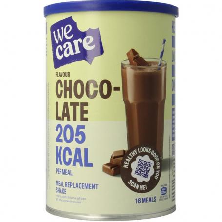 Meal replacement shake chocolate van Wecare