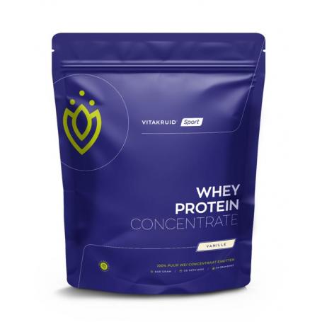 Vitakruid Whey protein concentrate vanille (930 gram) van Vitakruid