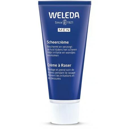 Men scheercreme van Weleda