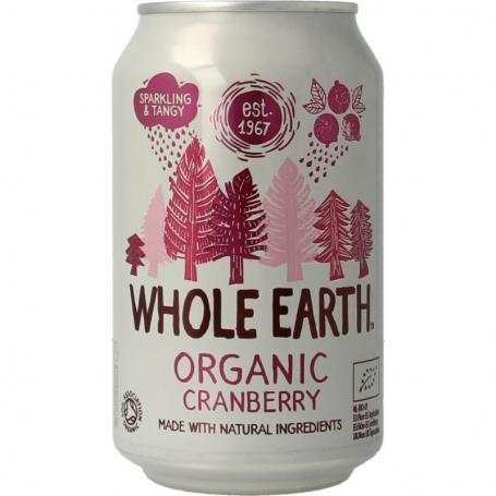Sparkling cranberry bio van Whole Earth
