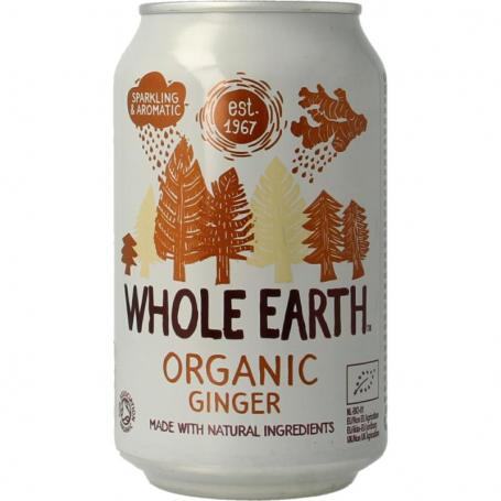 Sparkling ginger bio van Whole Earth