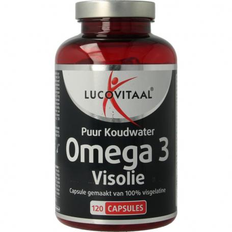Omega 3 visolie puur koudwater van Lucovitaal