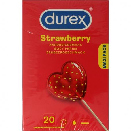 Condooms sexy strawberry van Durex