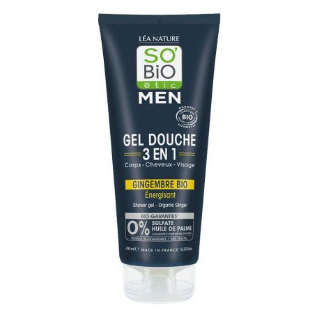 Showergel for men 3-in-1 ginger van So Bio Etic