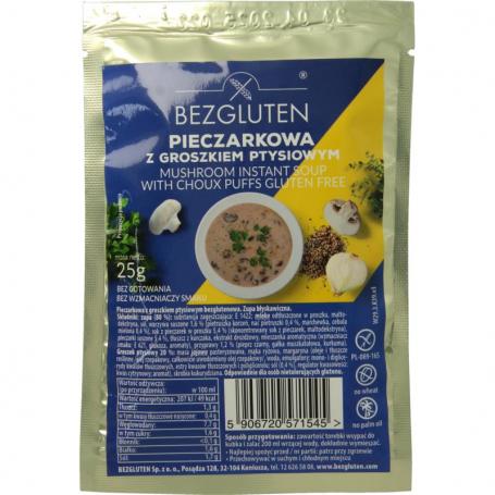 Champignonsoep glutenvrij van Bezgluten