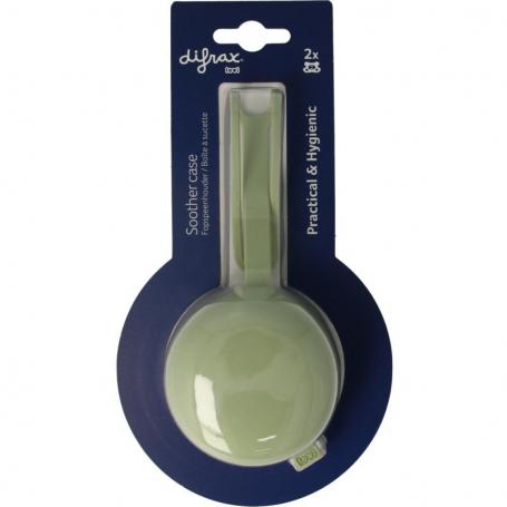 Lovi fopspeen houder pistachio van Difrax