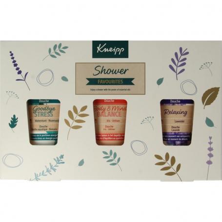 Geschenkverpakking shower favourites van Kneipp