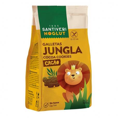 Jungle koekjes cacao glutenvrij van Santiveri