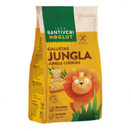 Jungle koekjes naturel glutenvrij van Santiveri