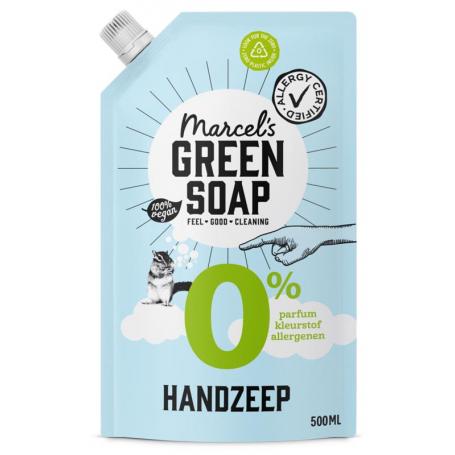 Handzeep 0% navulling van Marcel's GR Soap