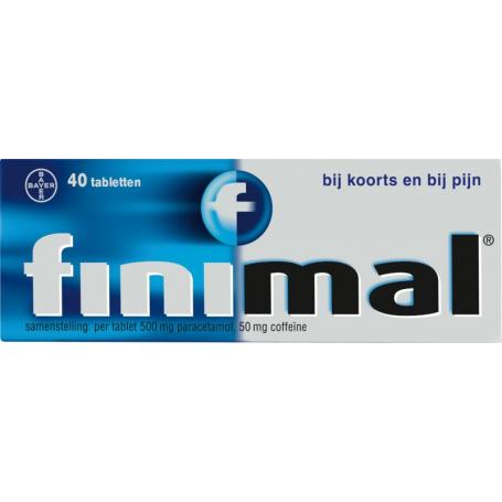 Paracetamol met coffeine 500/50mg van Finimal
