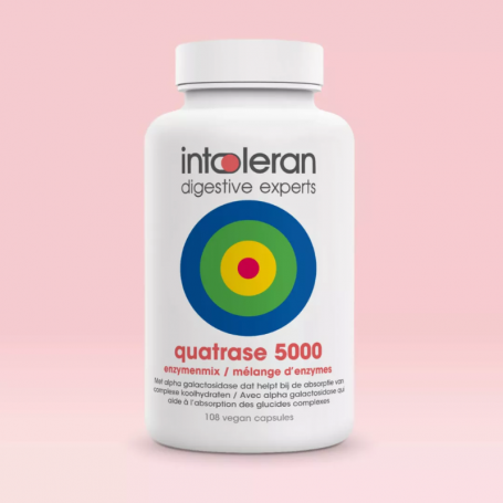 Intoleran Quatrase 5.000 (108 capsules) van Intoleran