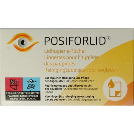 Posiforlid reinigsdoekjes oogleden van Posiforlid