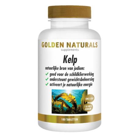 Kelp (jodium) van Golden Naturals