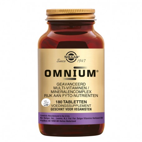 Solgar Omnium ® Multivitamine (180 tabletten) van Solgar