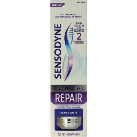 Tandpasta clinical repair active white van Sensodyne