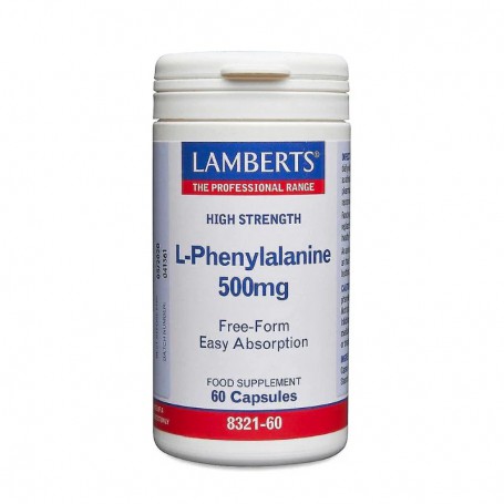Lamberts L-Phenylalanine 500mg (60 capsules) van Lamberts