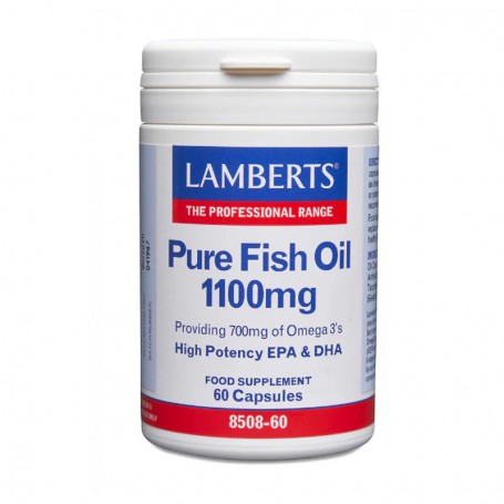 Lamberts Pure visolie 1100mg (60 capsules) van Lamberts