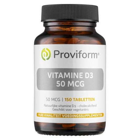 Proviform Vitamine D3 50mcg (2000IE) (150 tabletten) van Proviform