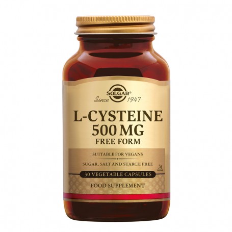 Solgar L-Cysteine 500 mg (30 capsules) van Solgar