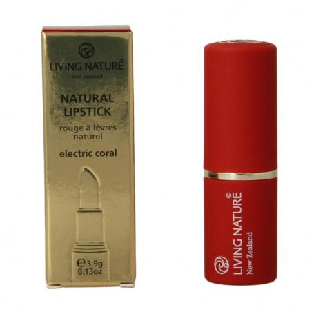Lippenstift electric coral van Living Nature