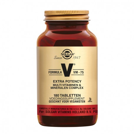 Solgar VM-75 ® Multivitamine (180 tabletten) van Solgar