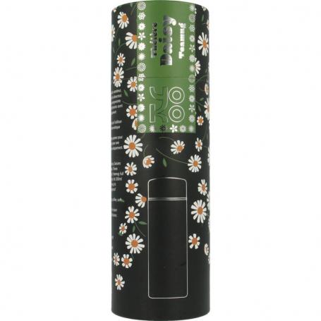 Drinkfles daisy met theefilter isotherm 350ml van Yoko
