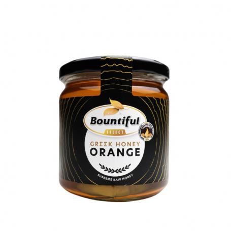 Griekse rauwe honing orange/sinaasappel van Bountiful Select
