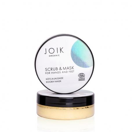 Organic hand & feet scrub & mask van Joik