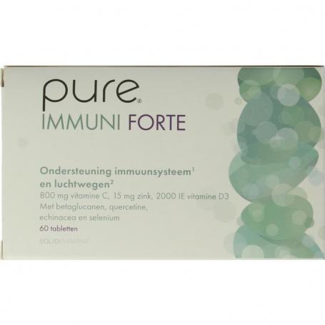 Immuni forte 60 van Pure