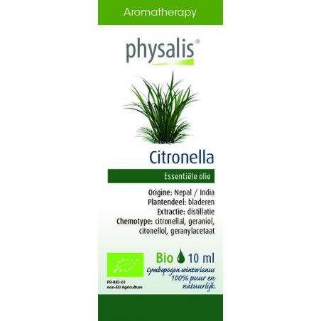 Citronella bio van Physalis