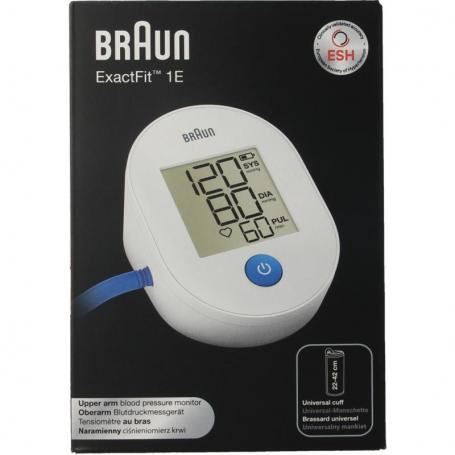 Exactfit 1E bovenarm bloeddrukmeter van Braun