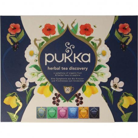Herbal & green tea collection bio van Pukka