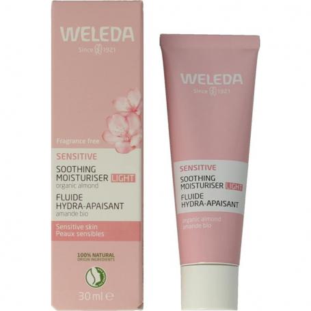 Gezichtscreme sensitive hydraterend light van Weleda