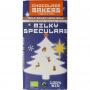 Kerstreep milky speculaas bio van Chocolatemakers