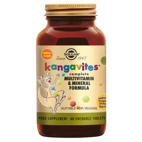Solgar Kangavites™ Tropical Punch Multivitamine (60 kauwtabletten) van Solgar