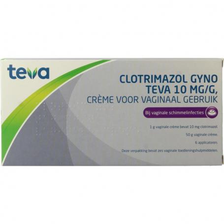 Clotrimazol gyno 10mg creme van Teva