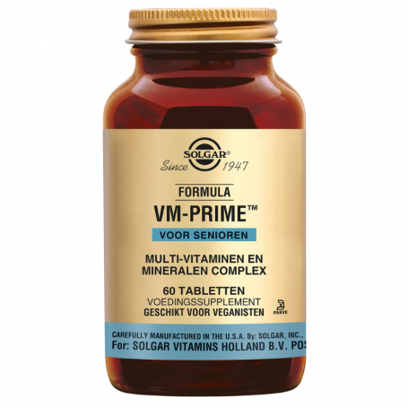 Solgar VM-Prime® Multivitamine voor Senioren (60 tabletten) van Solgar