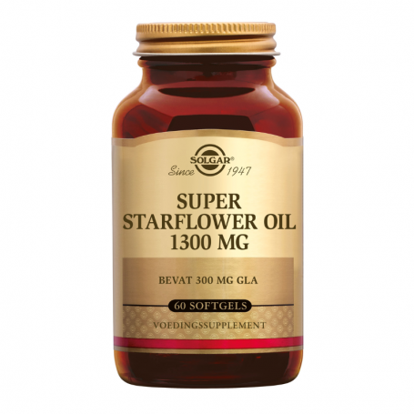 Solgar Super Starflower Oil 1300 mg (60 softgels) van Solgar