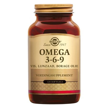Solgar Omega 3-6-9 (120 softgels) van Solgar