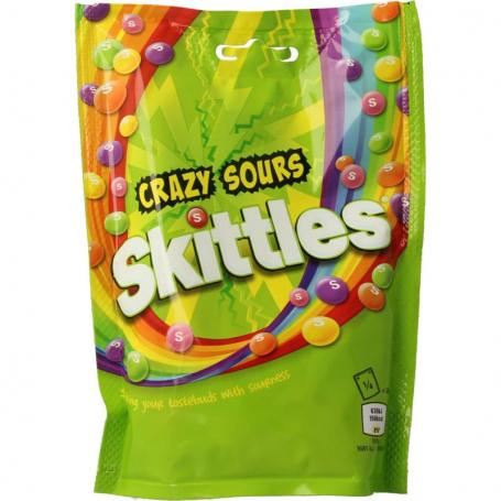 Crazy sours van Skittles