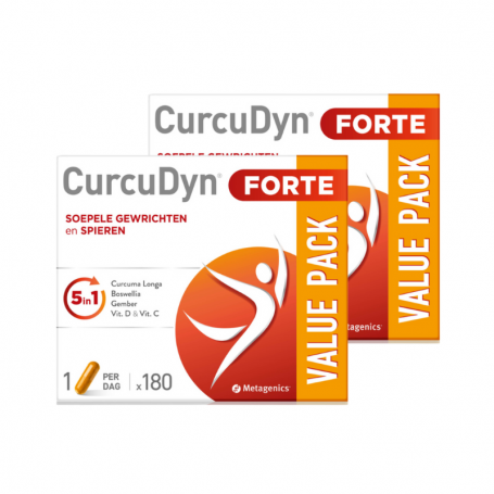 2x Metagenics Curcudyn forte (180 capsules) van Metagenics