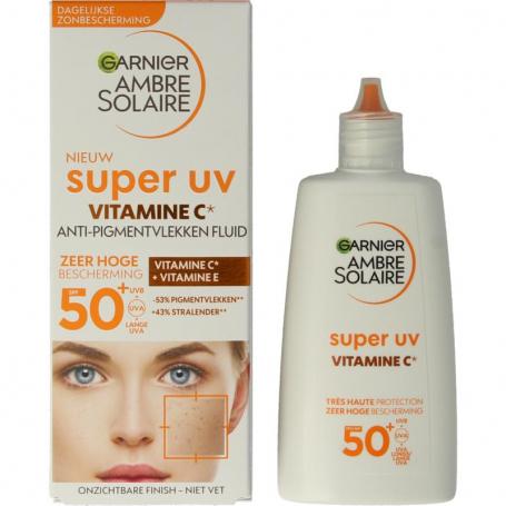 Fluid vitamine C super UV SPF50+ van Ambre Solaire