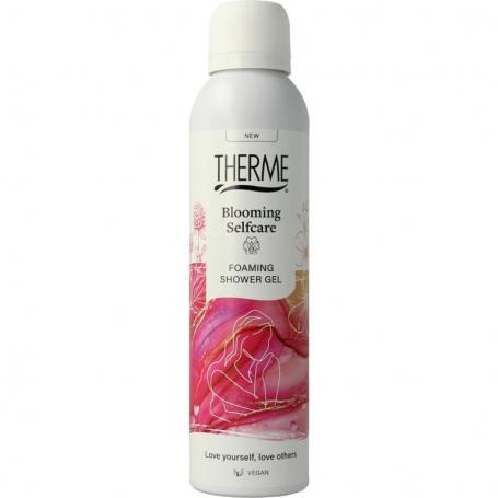 Showergel blooming self care foaming van Therme
