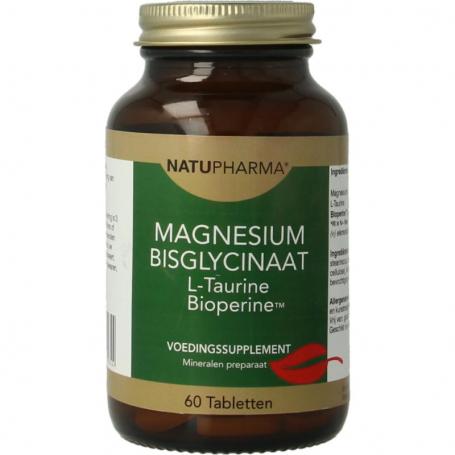 Magnesium bisglycinaat 125mg van Natupharma