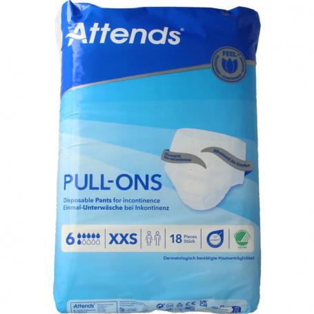 Pull-ons 6 maat XXS van Attends