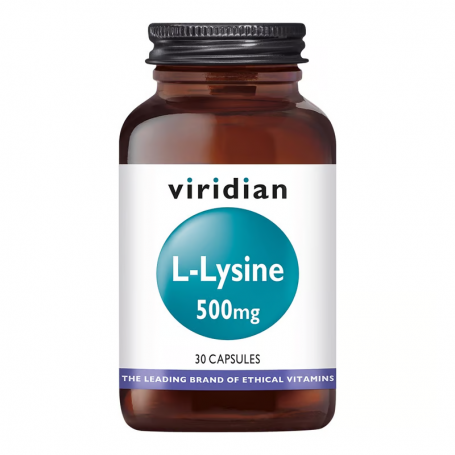 Viridian L-Lysine 500 mg (30 capsules) van Viridian