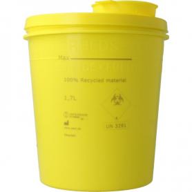 Uson Plast naaldencontainer gerecy geel